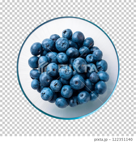 很多新鮮的藍莓 122351140