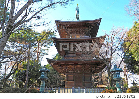 豪徳寺の三重塔【東京都世田谷区】 豪徳寺の三重塔【東京都世田谷区】 122351802