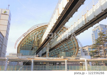千葉県千葉市、千葉都市モノレール県庁前駅の風景 千葉県千葉市、千葉都市モノレール県庁前駅の風景 122356266