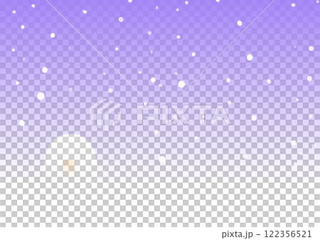 かまくらと雪 122356521