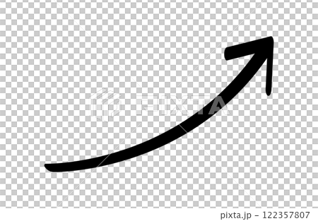 黑色箭頭斜向向右 122357807