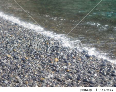 えびす浜の波打ち際 えびす浜の波打ち際 122358633