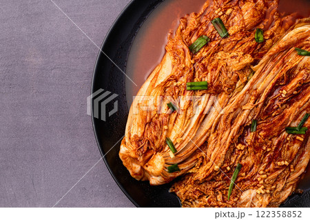 Traditional korean food kimchi photography . Top view Traditional korean food kimchi photography . Top view 122358852