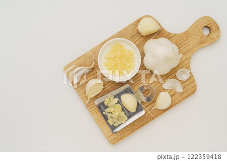 ニンニク・すりおろし イメージ ニンニク・すりおろし イメージ 122359418