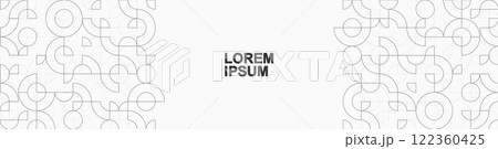 Modern health care abstract background with shapes circle . Medical innovation banner template concept. Vector illustration. 122360425
