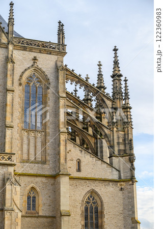 Roman Catholic Church of Saint Barbara in Kutna Hora town in the Central Bohemian Region of the Czech Republic 122360983