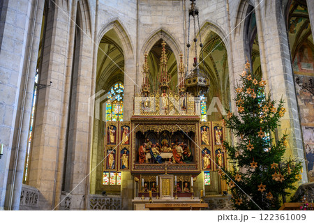 Roman Catholic Church of Saint Barbara in Kutna Hora town in the Central Bohemian Region of the Czech Republic Roman Catholic Church of Saint Barbara in Kutna Hora town in the Central Bohemian Region of the Czech Republic 122361009