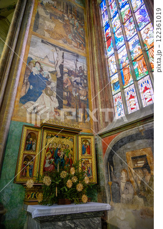 Roman Catholic Church of Saint Barbara in Kutna Hora town in the Central Bohemian Region of the Czech Republic Roman Catholic Church of Saint Barbara in Kutna Hora town in the Central Bohemian Region of the Czech Republic 122361019