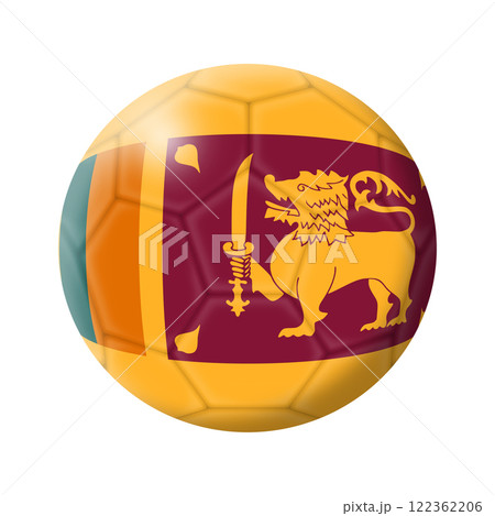 Sri Lanka soccer ball football 122362206