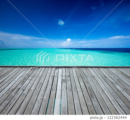 beach and tropical sea . nature background 122362444