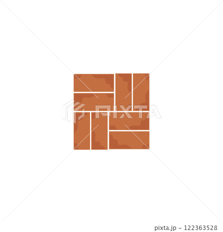 brick wall icon illustration design template brick wall icon illustration design template 122363528