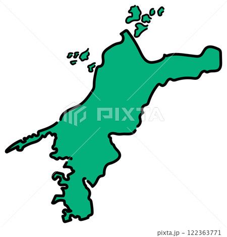 手書きの日本_愛媛県_01 122363771