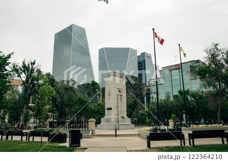 downtown regina, saskatchewan canada - may 2 2024 122364210