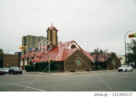 downtown regina, saskatchewan canada - may 2 2024 122364217