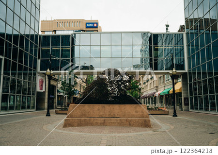 downtown regina, saskatchewan canada - may 2 2024 122364218