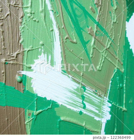Oil painting background with random chaotic brush strokes. Artistic texture in natural earth tones. Oil painting background with random chaotic brush strokes. Artistic texture in natural earth tones. 122368499