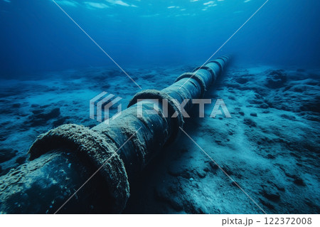 海底ケーブル 122372008