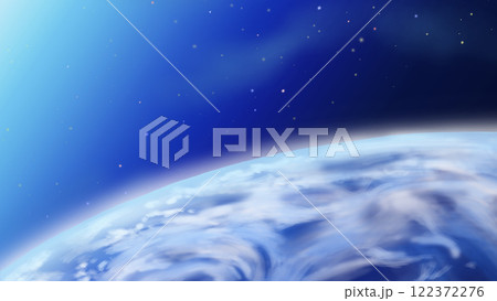 宇宙飛行からの地球 16:9/背景 宇宙飛行からの地球 16:9/背景 122372276