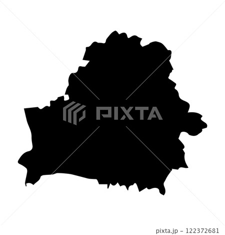 Belarus country map icon vectors illustration symbol design 122372681