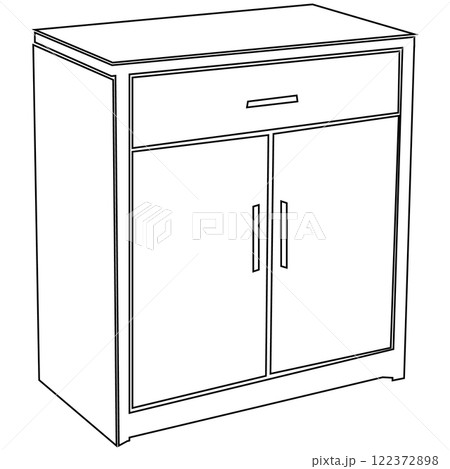cupboard icon vectors illustration symbol design cupboard icon vectors illustration symbol design 122372898