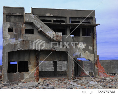 世界遺産・軍艦島(端島)《長崎》 世界遺産・軍艦島(端島)《長崎》 122373788