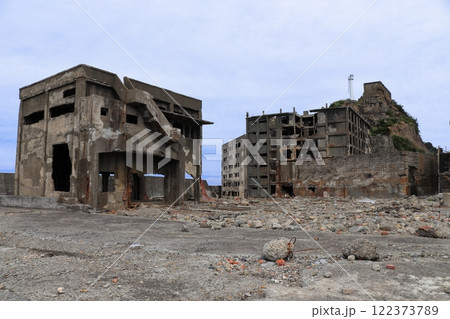 世界遺産・軍艦島(端島)《長崎》 世界遺産・軍艦島(端島)《長崎》 122373789