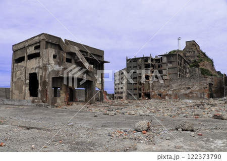 世界遺産・軍艦島(端島)《長崎》 世界遺産・軍艦島(端島)《長崎》 122373790