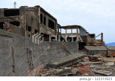 世界遺産・軍艦島（端島）《長崎》 122373823