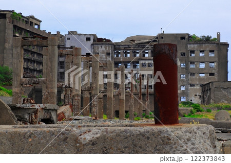 世界遺産・軍艦島（端島）《長崎》 122373843