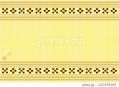 沖縄ミンサー14 三線 122374103