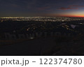 Hollywood Sign Panorama at Dusk Cityscape 15mm 122374780