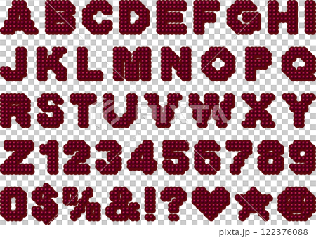 パール、文字、影付、11ワイン パール、文字、影付、11ワイン 122376088