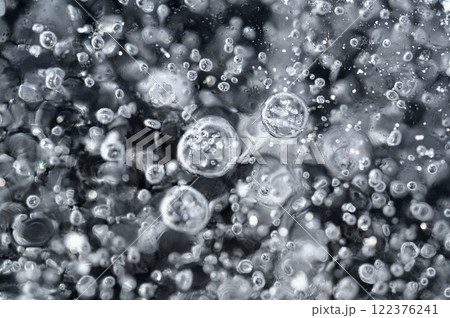 アイスバブル 氷の造形 赤城大沼 アイスバブル 氷の造形 赤城大沼 122376241