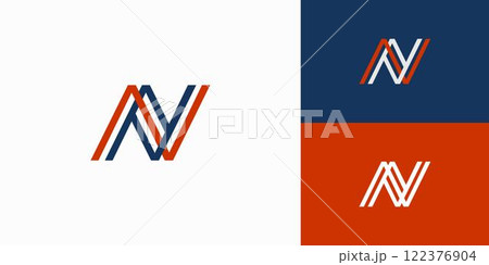 Modern and unique NN logo design Modern and unique NN logo design 122376904