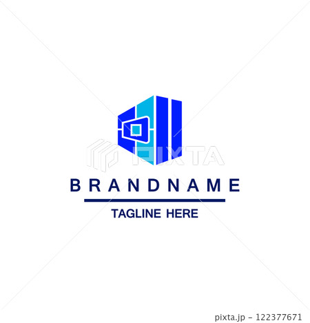 letter d logo design with house shape silhouette in line style like labyrinth letter d logo design with house shape silhouette in line style like labyrinth 122377671