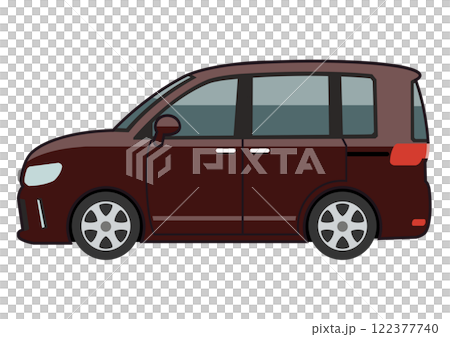 Compact minivan 122377740