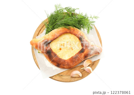 PNG, Khachapuri, tasty baking food, isolated on white background 122378061