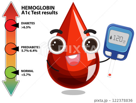 Understanding Hemoglobin A1c Test Results 122378836