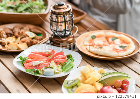 パーティー料理（ホームパーティー・ベランピング・グランピング） 122379411