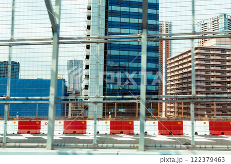 View of Tokyo from the automated monorail View of Tokyo from the automated monorail 122379463