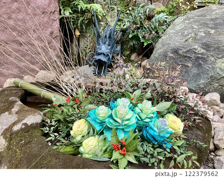 田無神社の境内の龍 田無神社の境内の龍 122379562