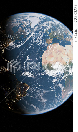 宇宙から見た地球 122380273