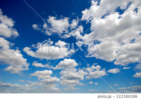 Clouds and blue sky 122380386