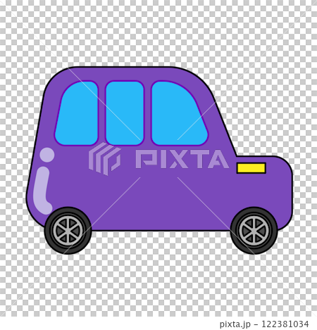 適合家庭的大型汽車的插圖 122381034