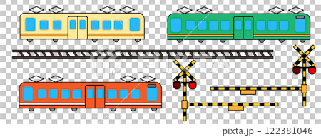 Set of trains 122381046