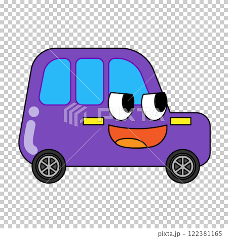 適合家庭的大型汽車的插圖 122381165