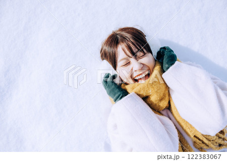 北海道で彼女デート 122383067