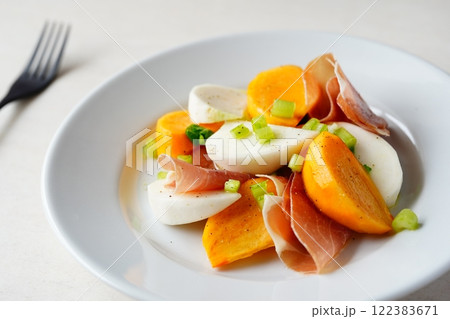 柿とかぶのマリネ	 122383671