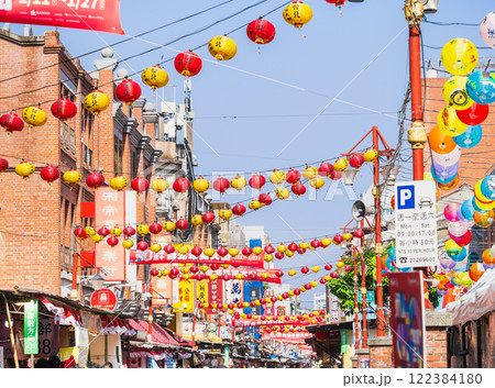 春節・旧正月・新年イメージ　台湾 122384180