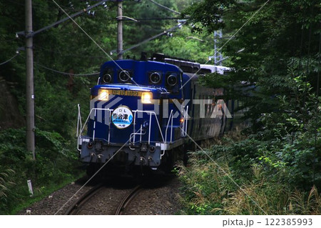 初秋の南会津へプッシュプル列車が行く…DL大樹『南会津』 初秋の南会津へプッシュプル列車が行く…DL大樹『南会津』 122385993